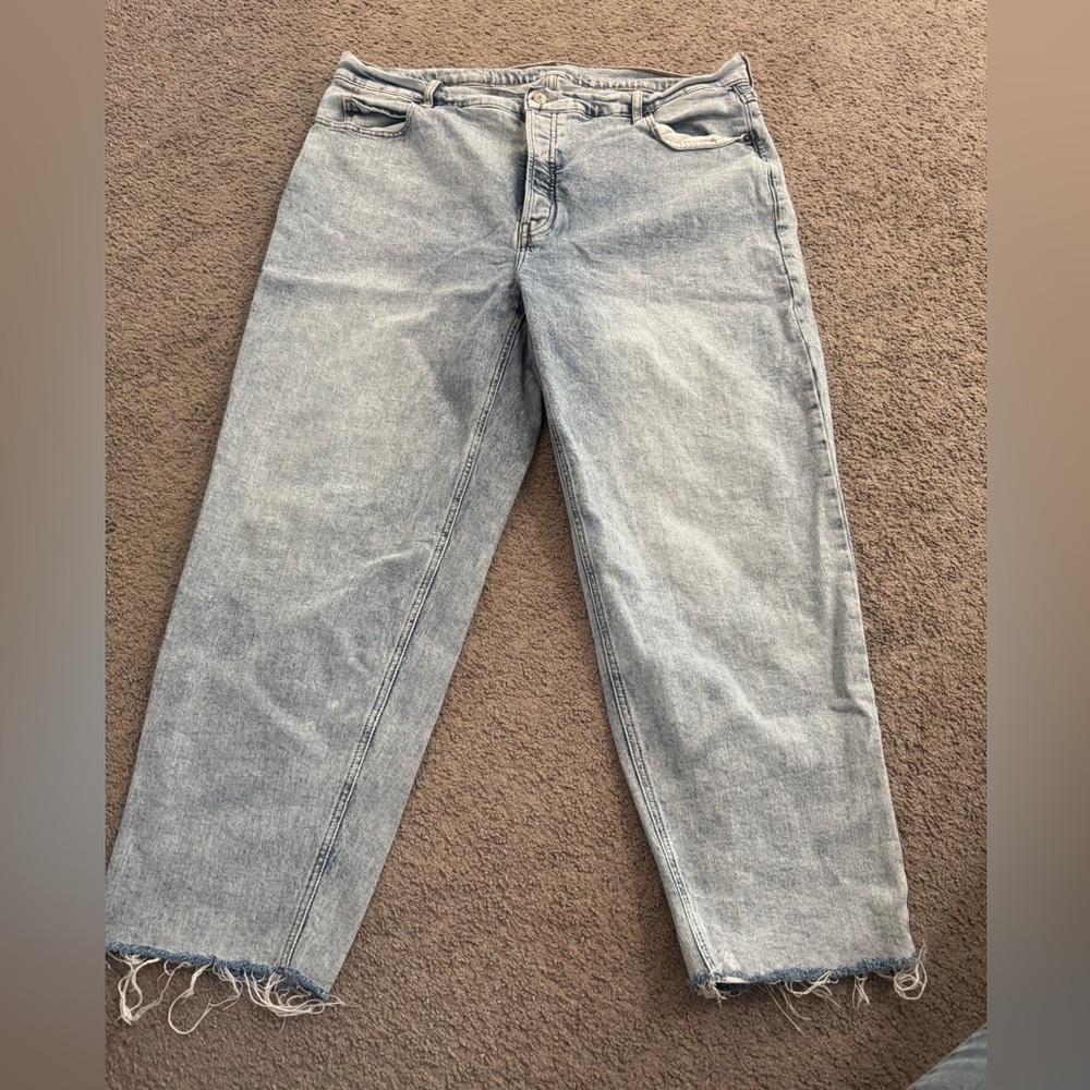 Old Navy Women's High Rise Jeans - Light Blue